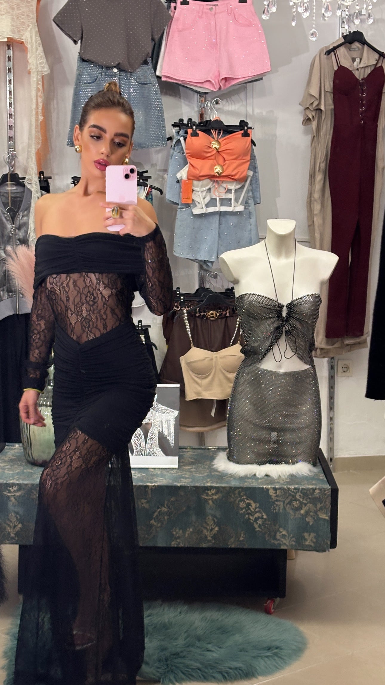 Vestido amaretto