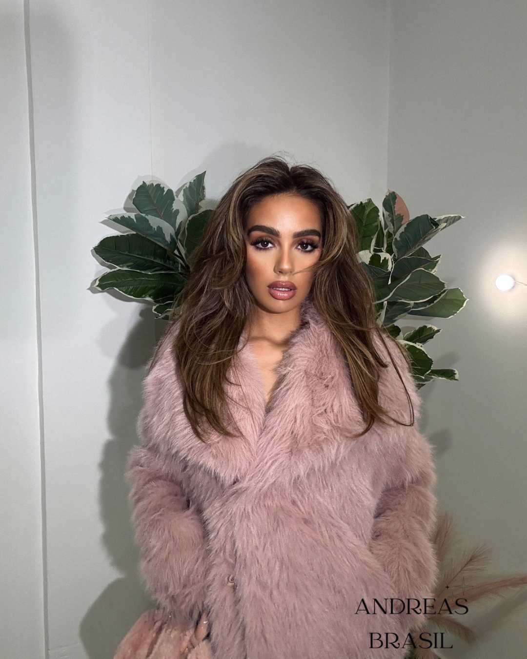 Chaqueta Pellicia Rosa