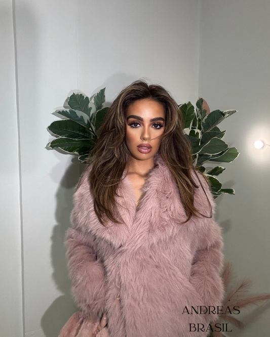 Chaqueta Pellicia Rosa