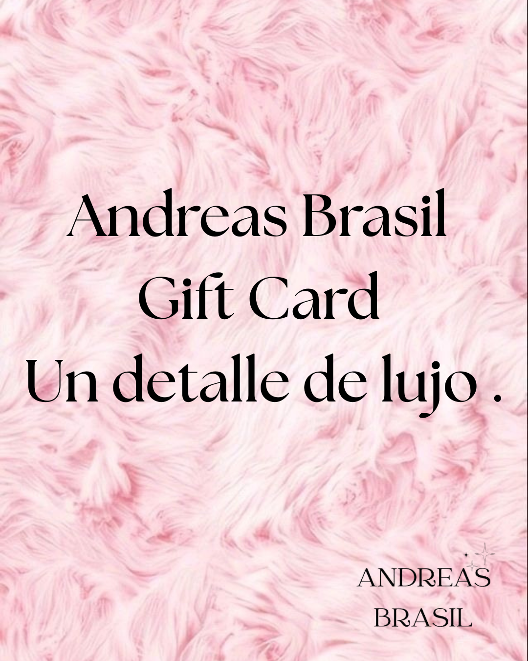 Andreas Brasil Gift Card