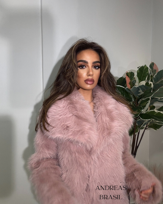 Chaqueta Pellicia Rosa