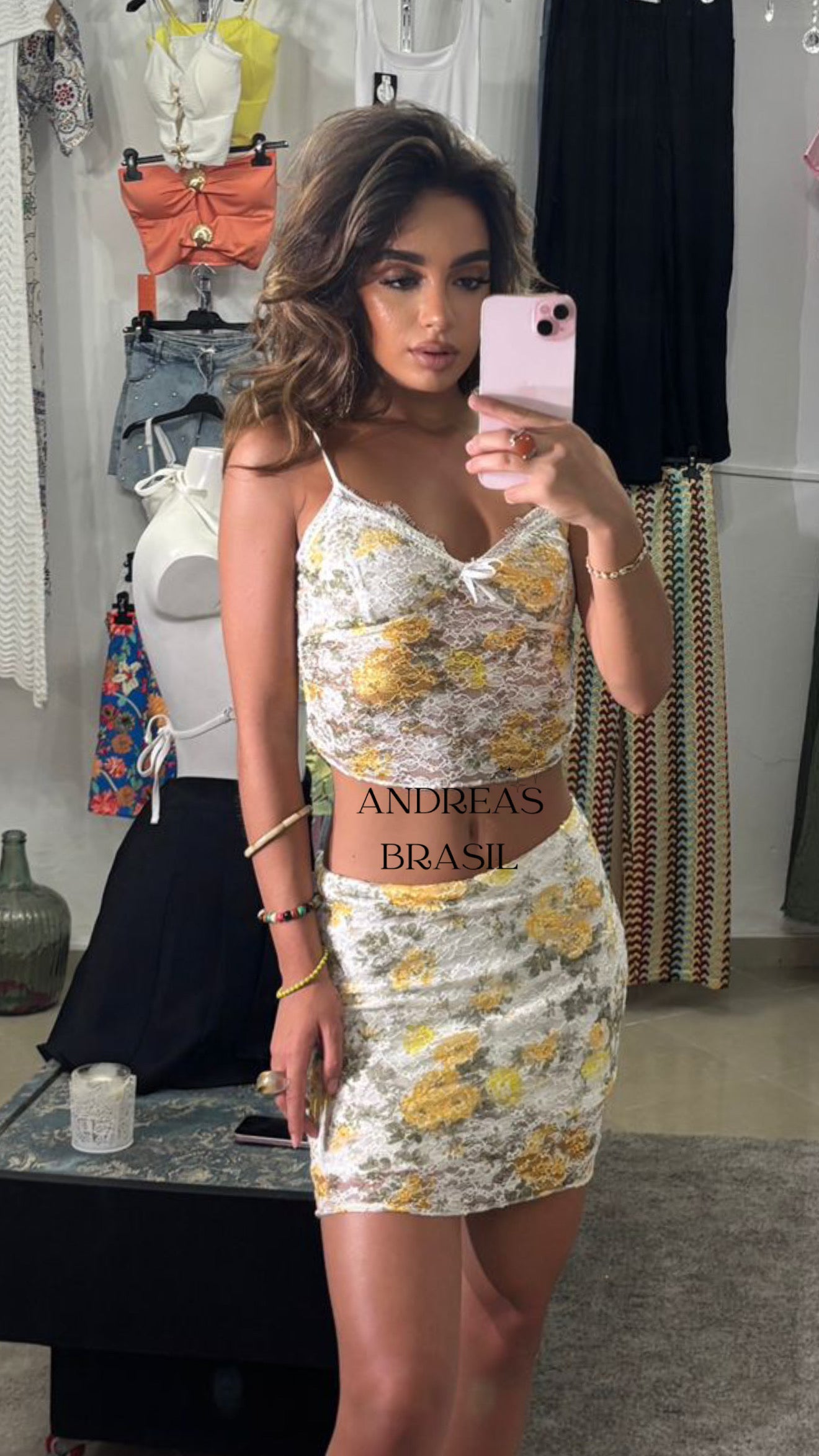 Conjunto Tessara amarillo